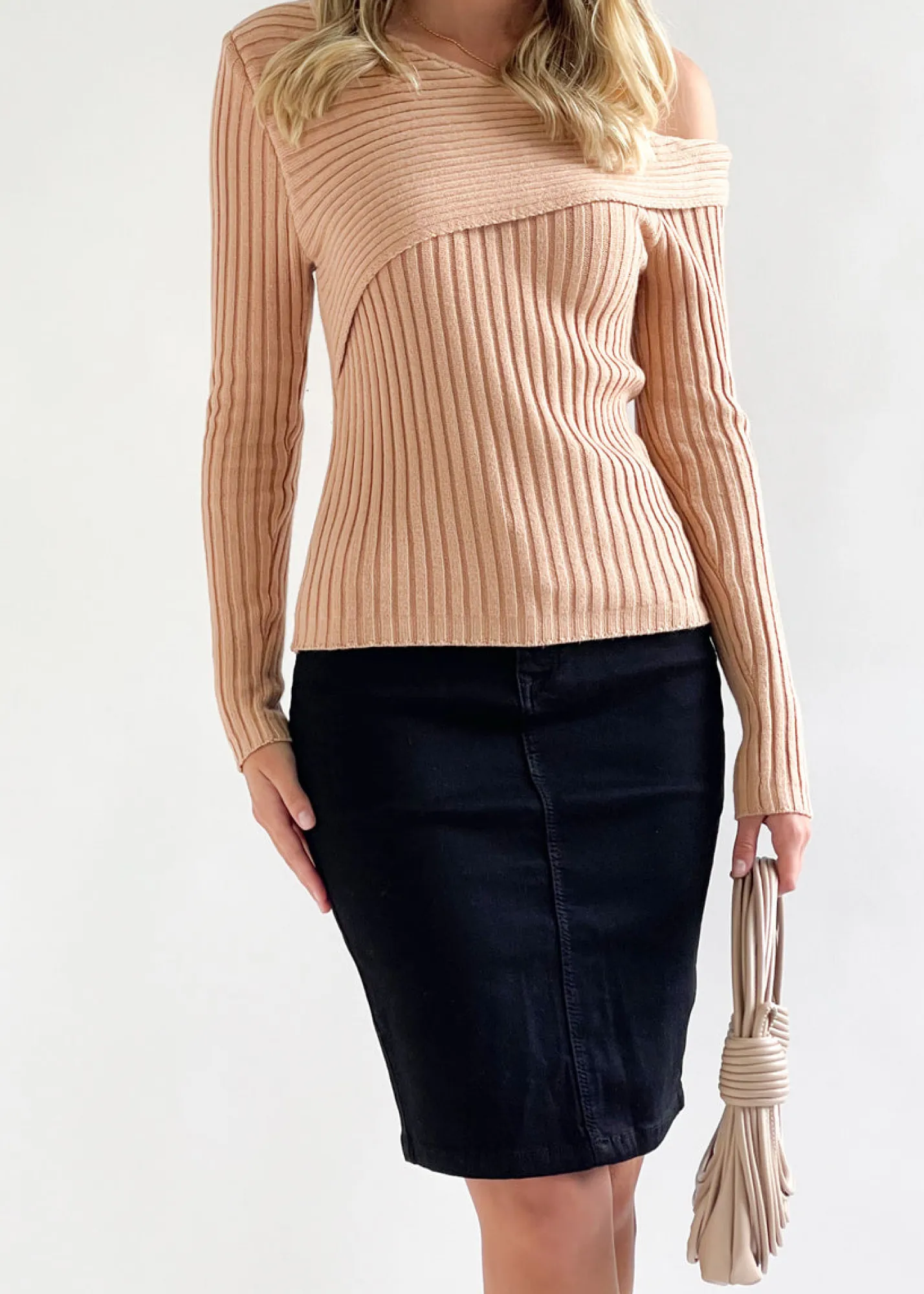 Women Gingham & Heels Basic Tops>Ciela Knit Top