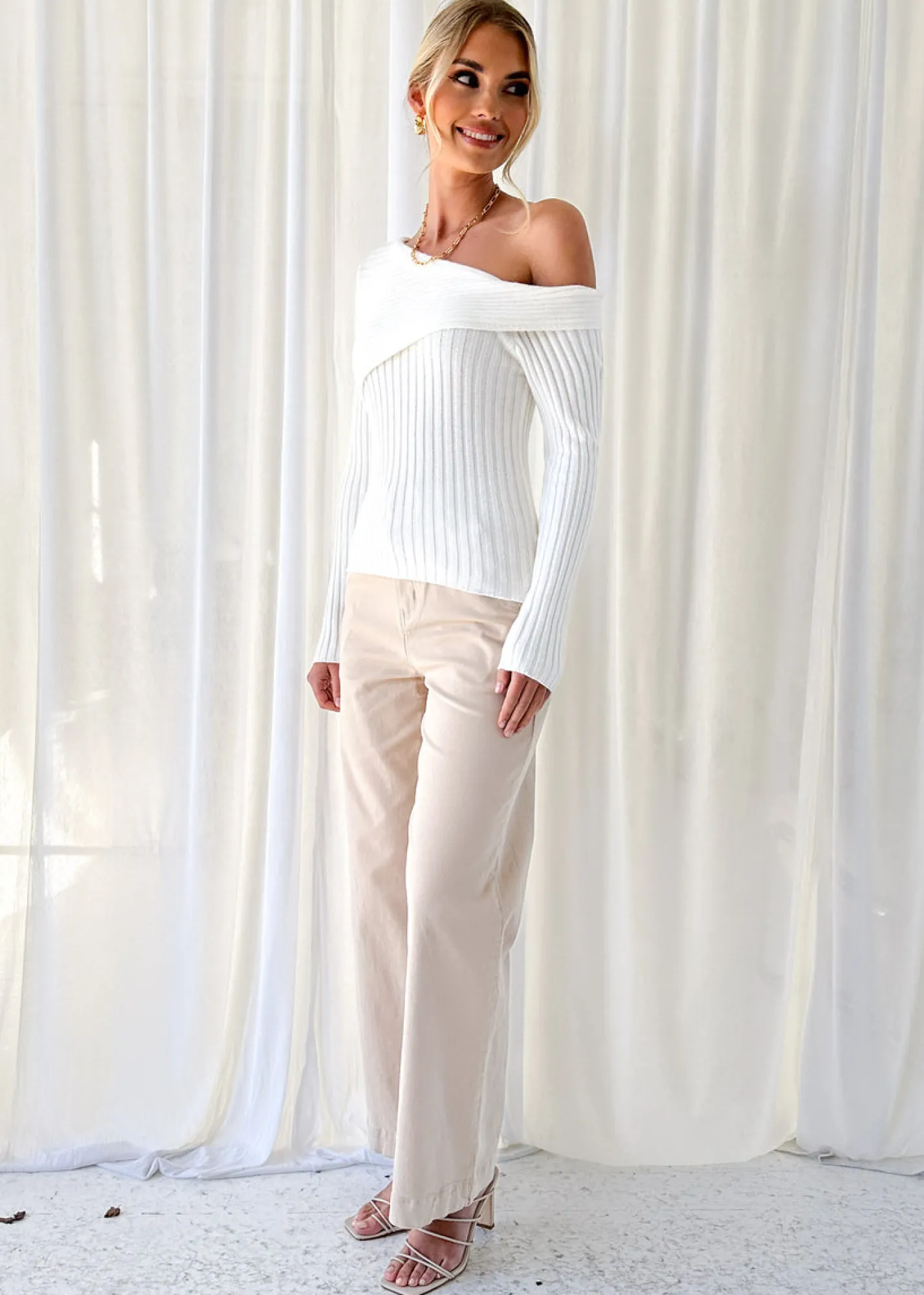 Women Gingham & Heels Basic Tops>Ciela Knit Top