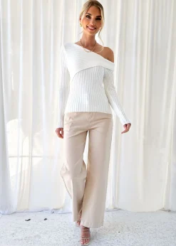 Women Gingham & Heels Knit Tops><noscript><img width=