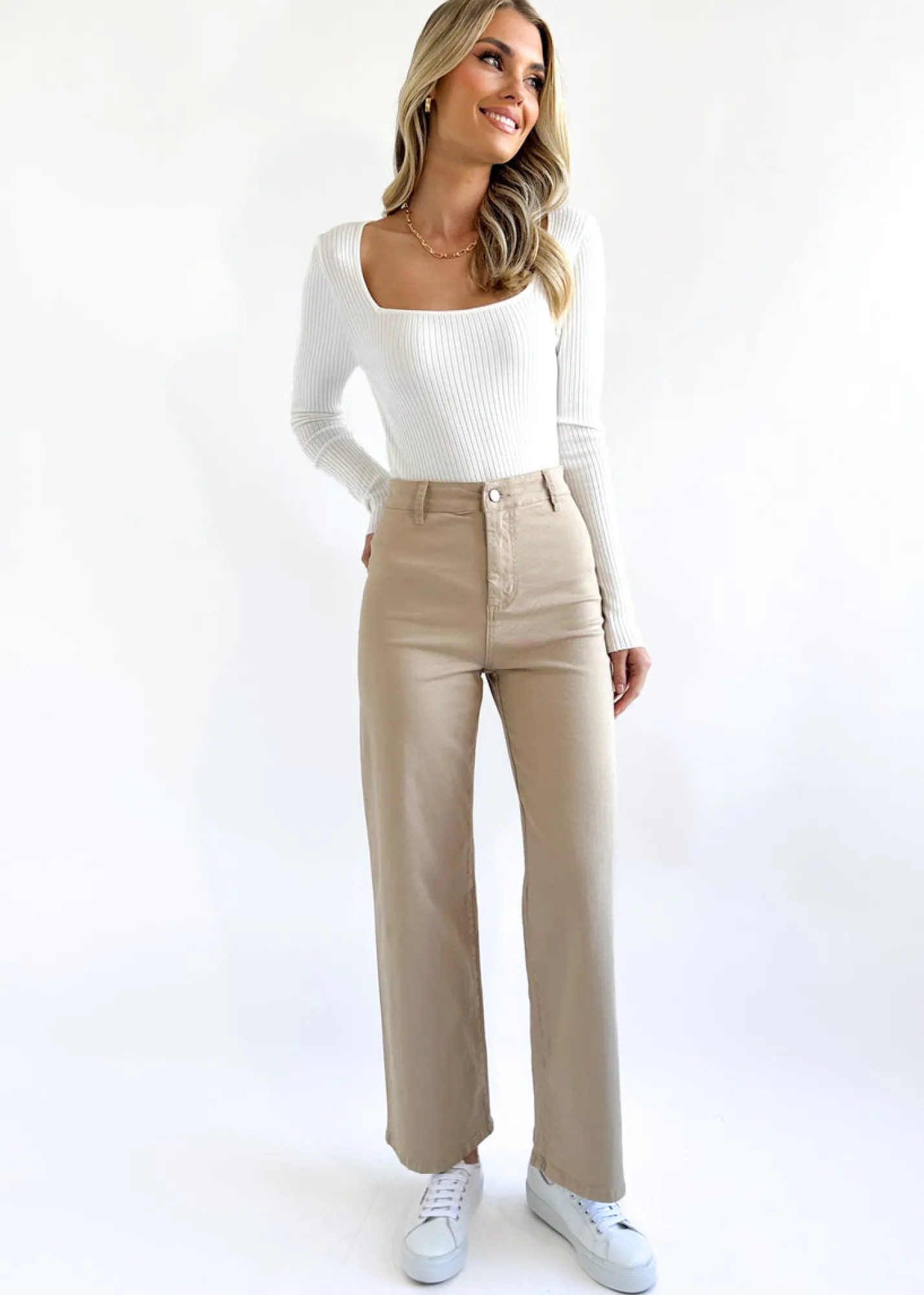 Women Gingham & Heels Jeans>Claria Stretch Denim Jeans