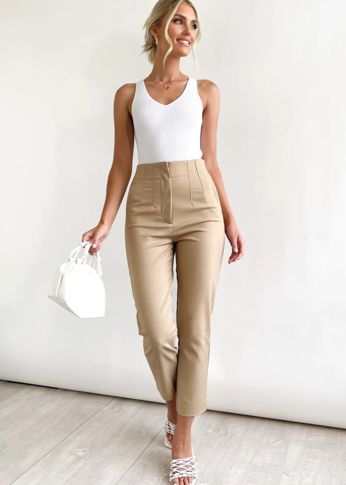 Women Gingham & Heels Sets>Conna Pants