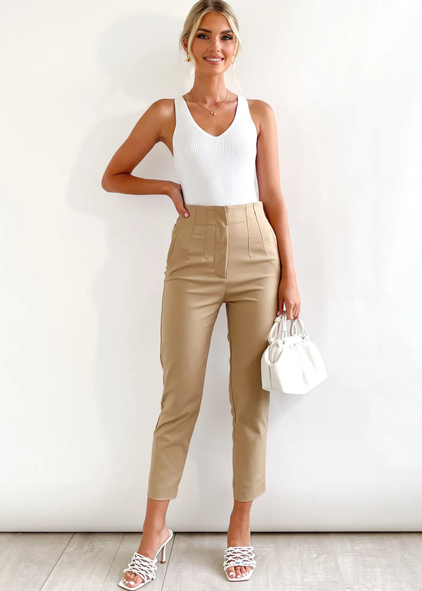 Women Gingham & Heels Sets>Conna Pants