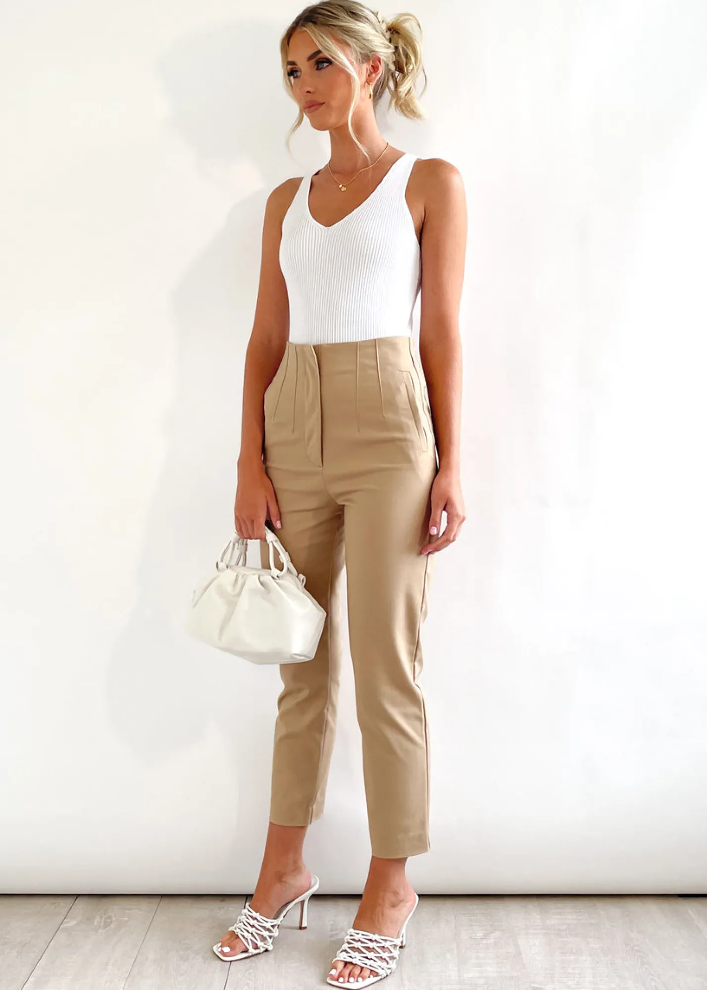 Women Gingham & Heels Sets>Conna Pants