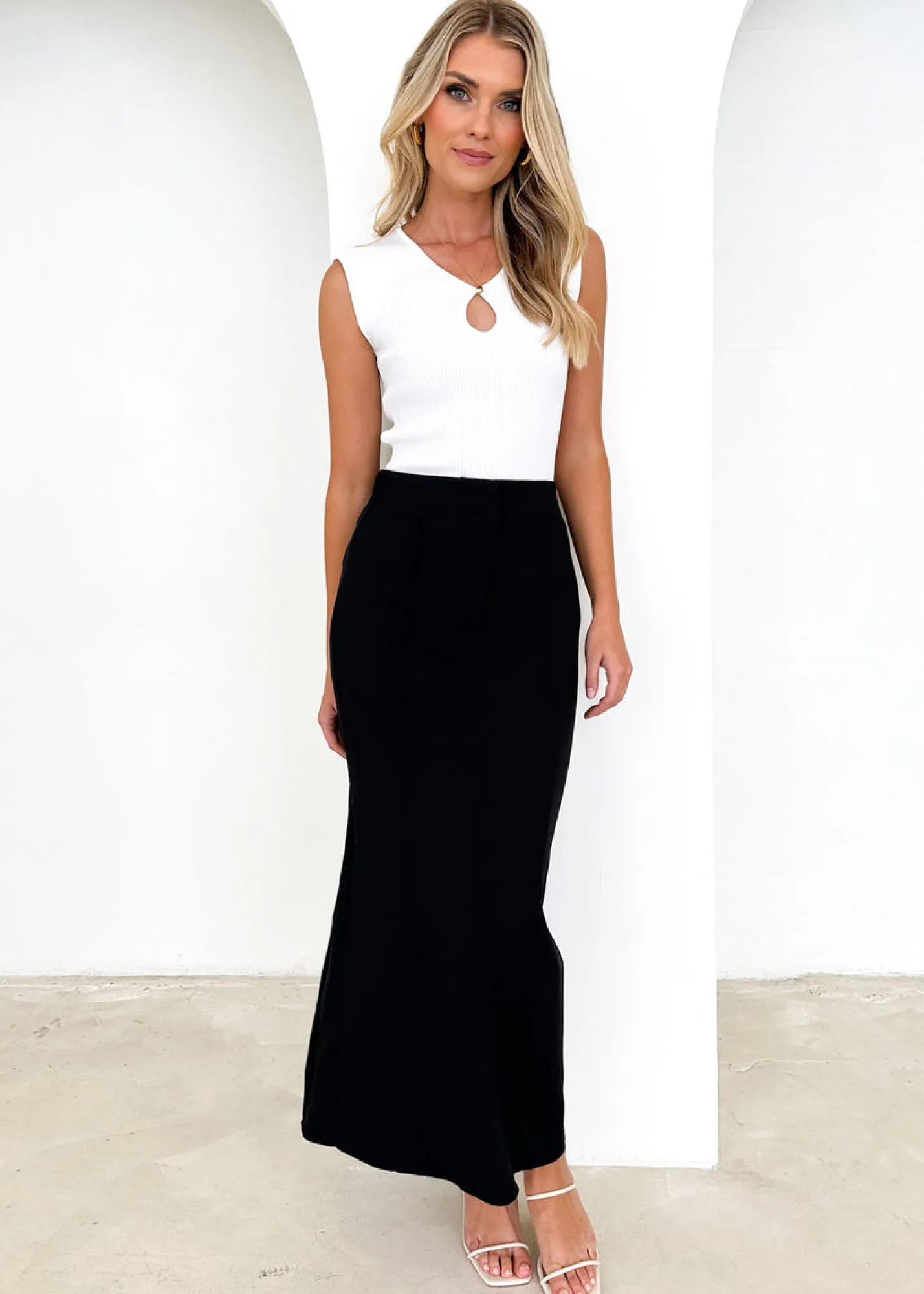 Women Gingham & Heels Skirts>Corina Midi Skirt