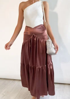 Women Gingham & Heels Skirts>Covey Maxi Skirt