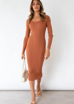 Women Gingham & Heels Knit Dresses><noscript><img width=