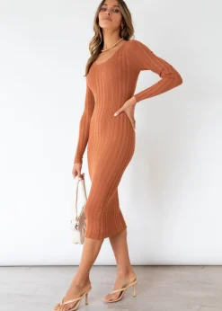 Women Gingham & Heels Knit Dresses><noscript><img width=
