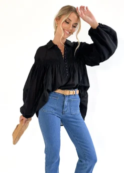 Women Gingham & Heels Blouses>Dayania Blouse