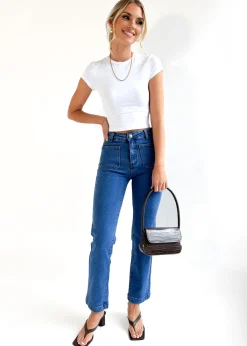Women Gingham & Heels Jeans>Dojah Stretch Jeans