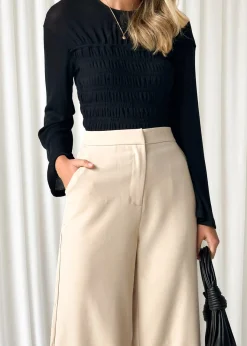 Women Gingham & Heels Pants><noscript><img width=