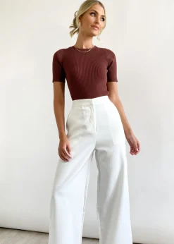 Women Gingham & Heels Pants>Donelle Wide Leg Pants