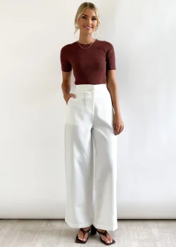 Women Gingham & Heels Pants><noscript><img width=