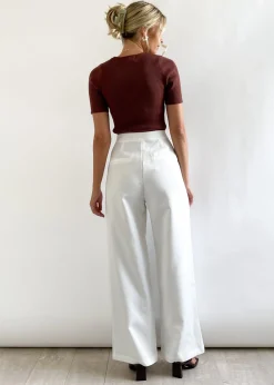 Women Gingham & Heels Pants><noscript><img width=