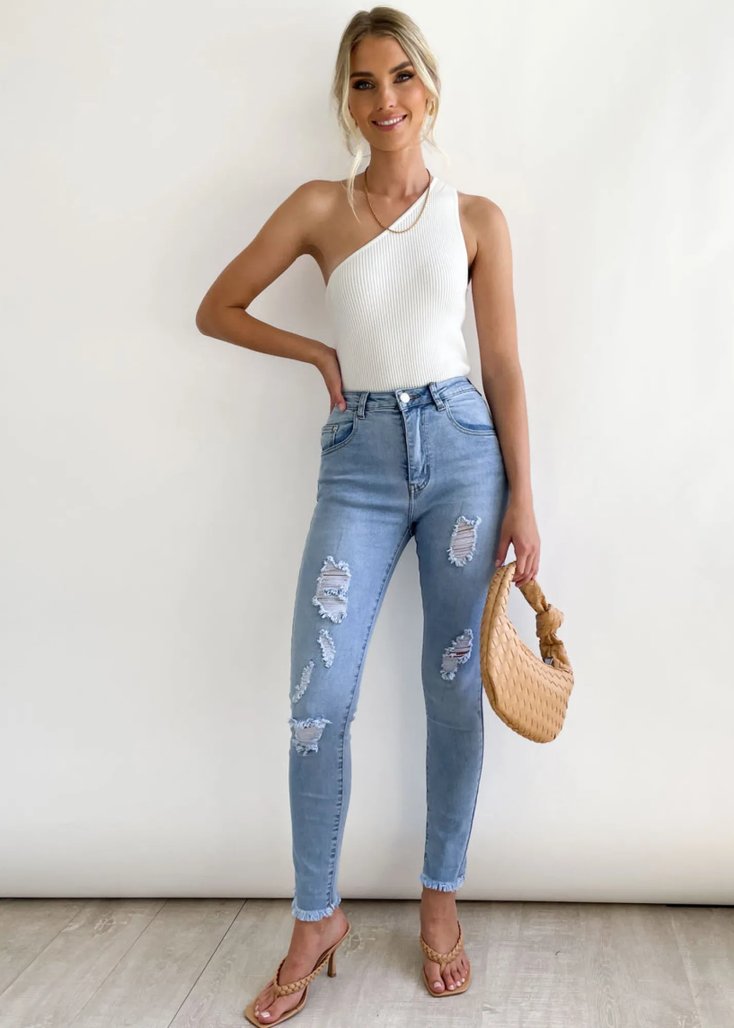 Women Gingham & Heels Jeans>Donovan Hi-Rise Jeans