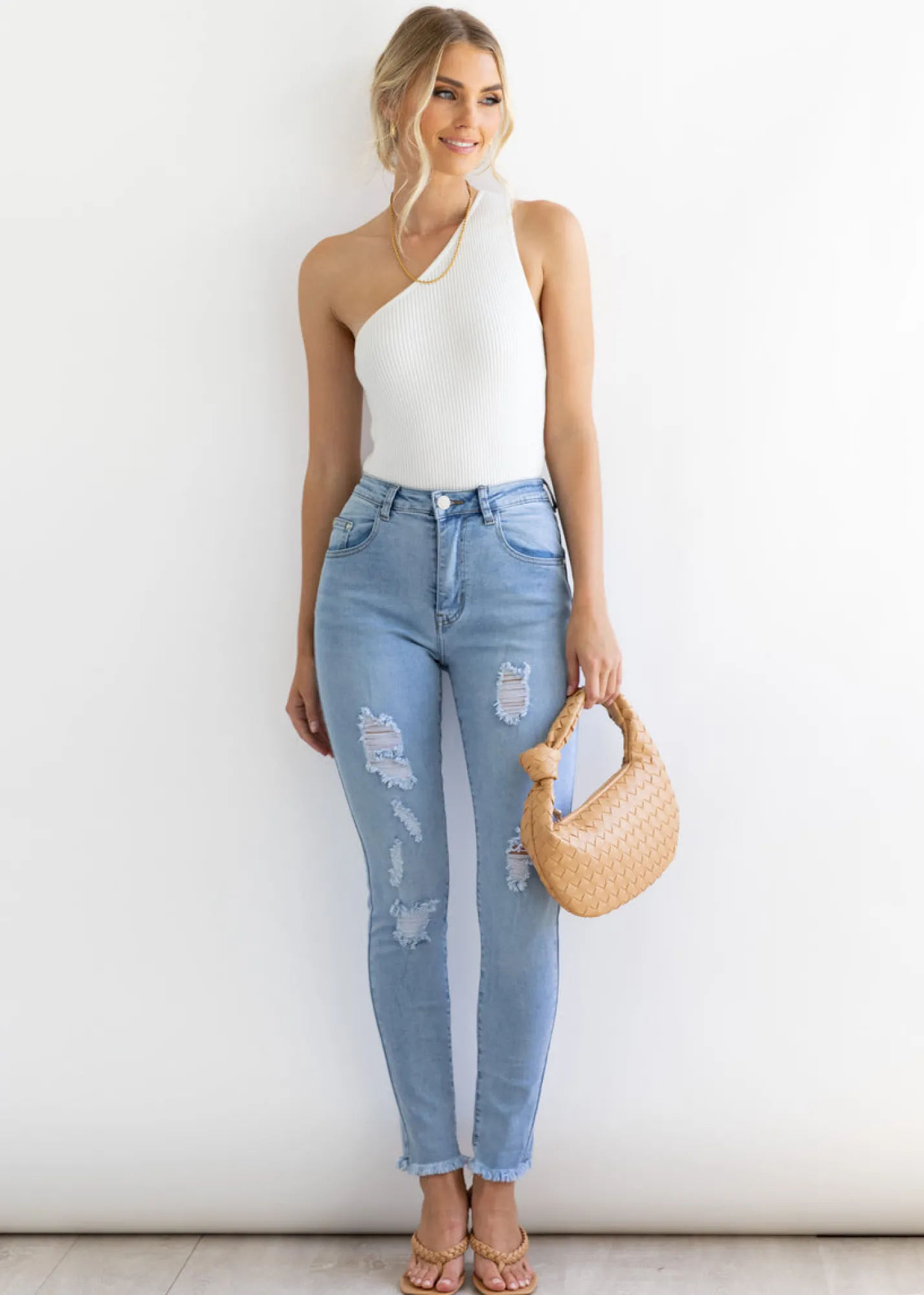 Women Gingham & Heels Jeans>Donovan Hi-Rise Jeans