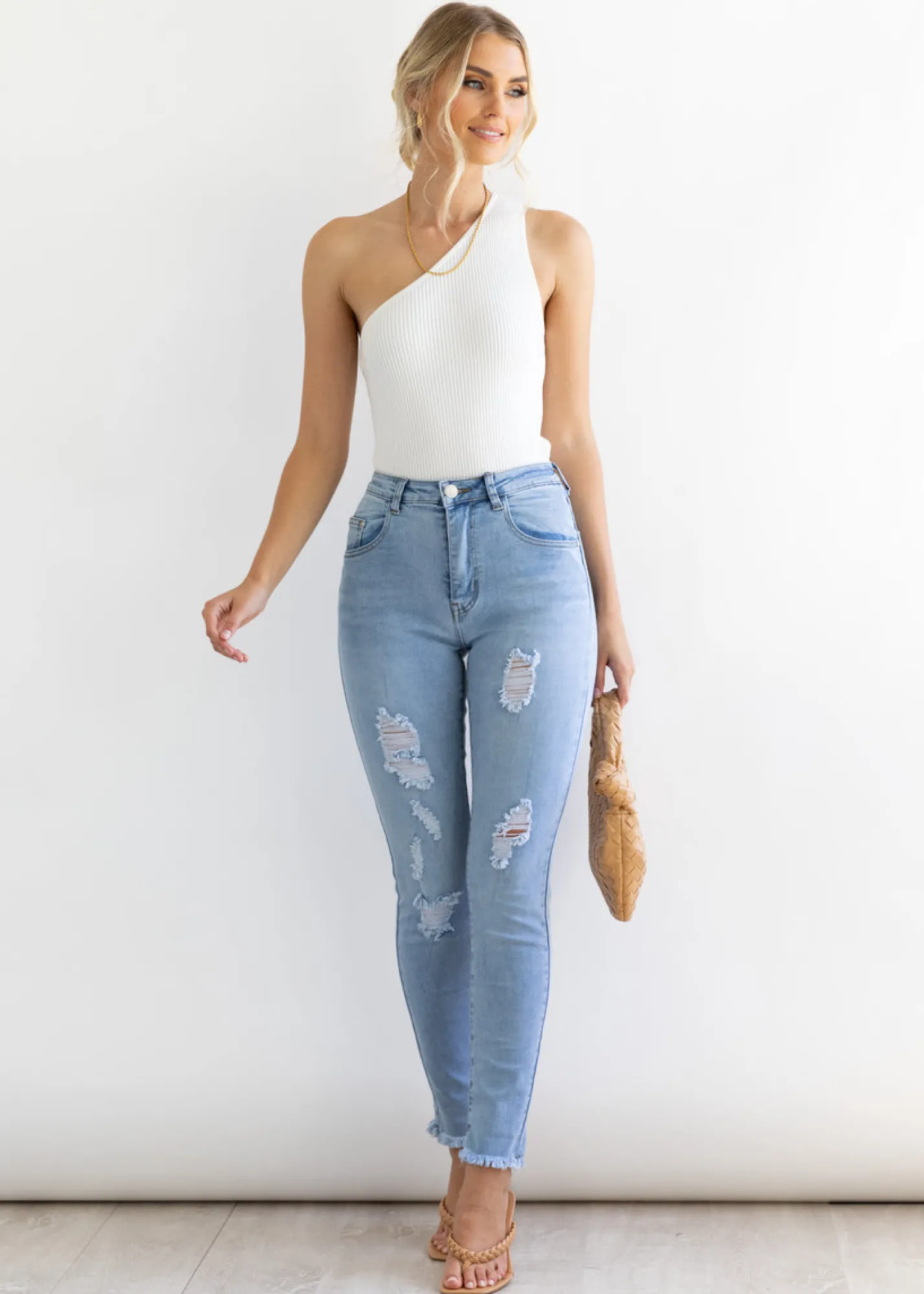 Women Gingham & Heels Jeans>Donovan Hi-Rise Jeans