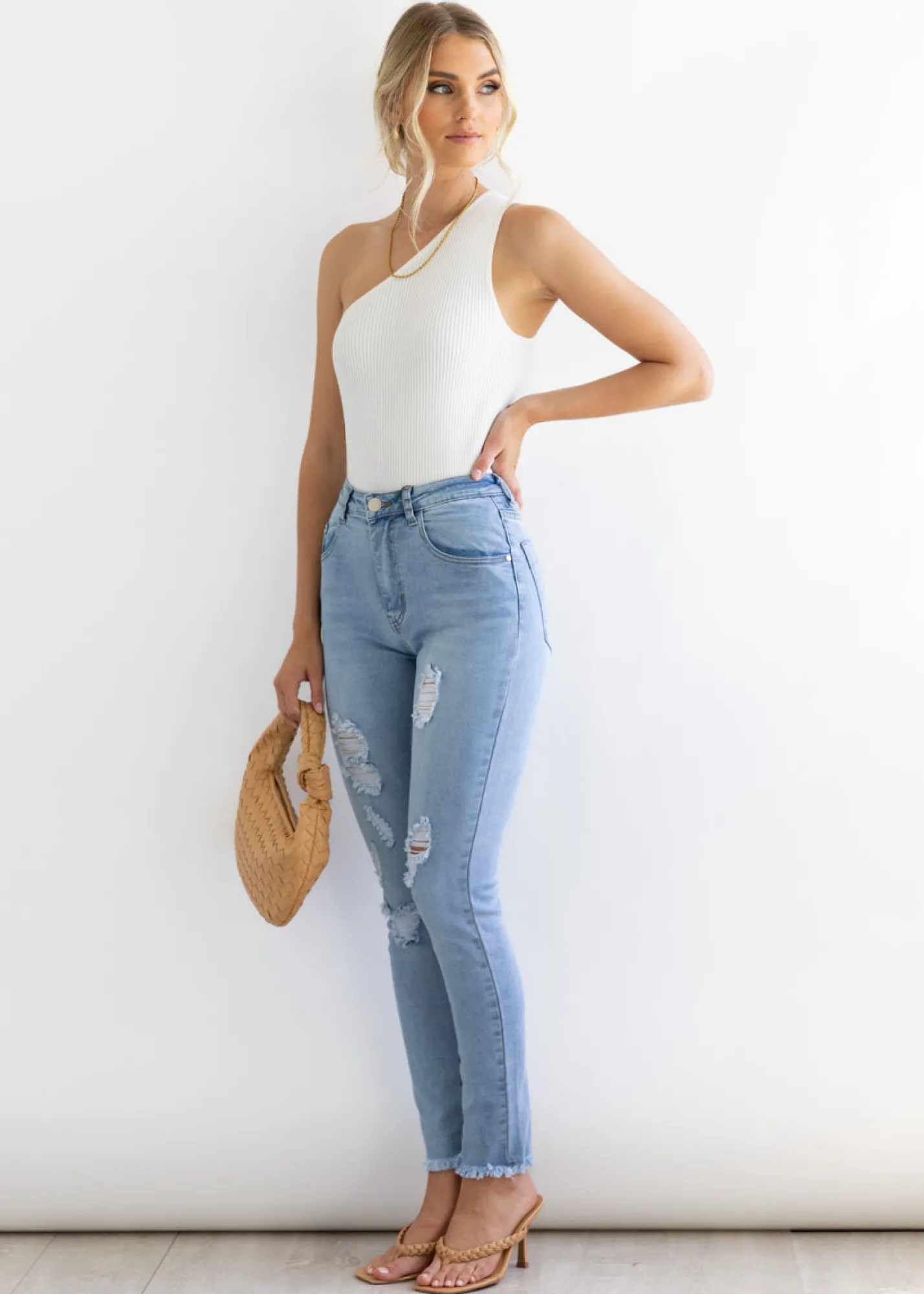 Women Gingham & Heels Jeans>Donovan Hi-Rise Jeans