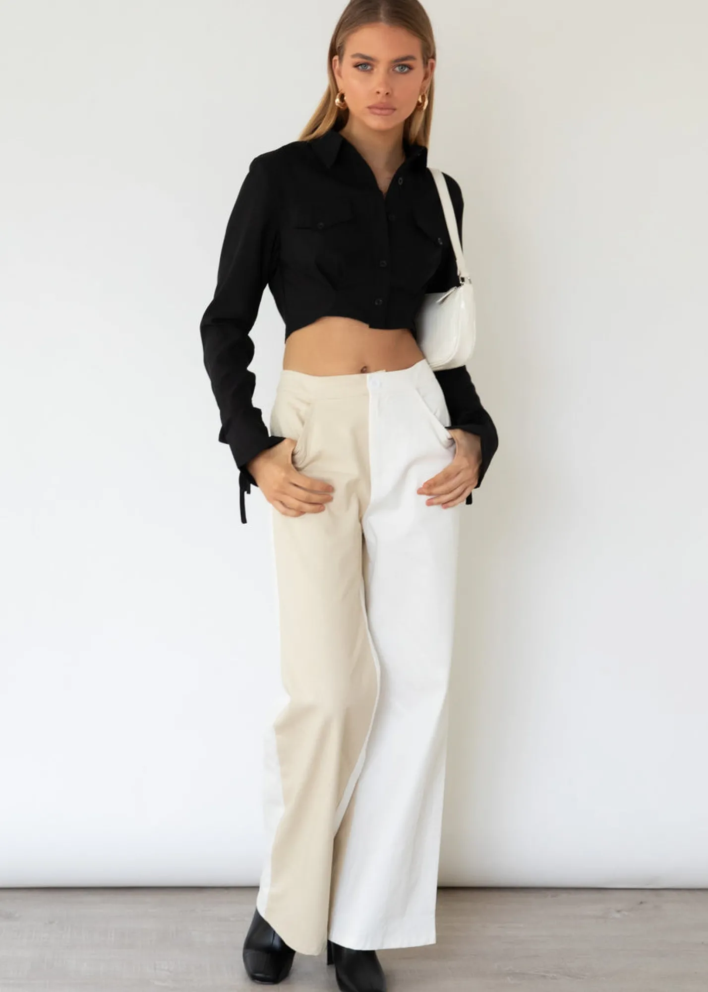 Women Gingham & Heels Crops>Dorian Crop