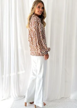 Women Gingham & Heels Shirts><noscript><img width=
