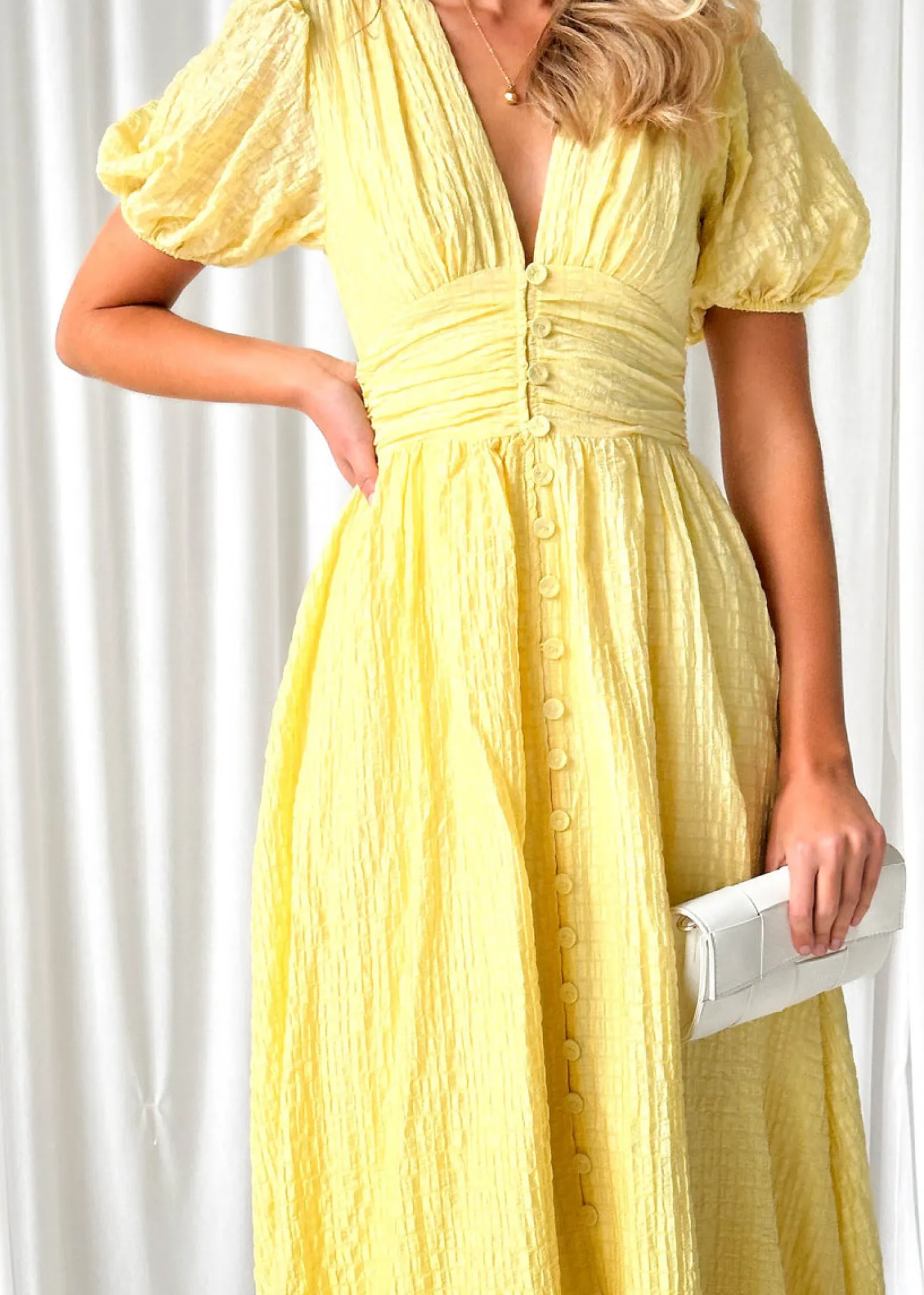 Women Gingham & Heels Midi>Dunning Midi Dress