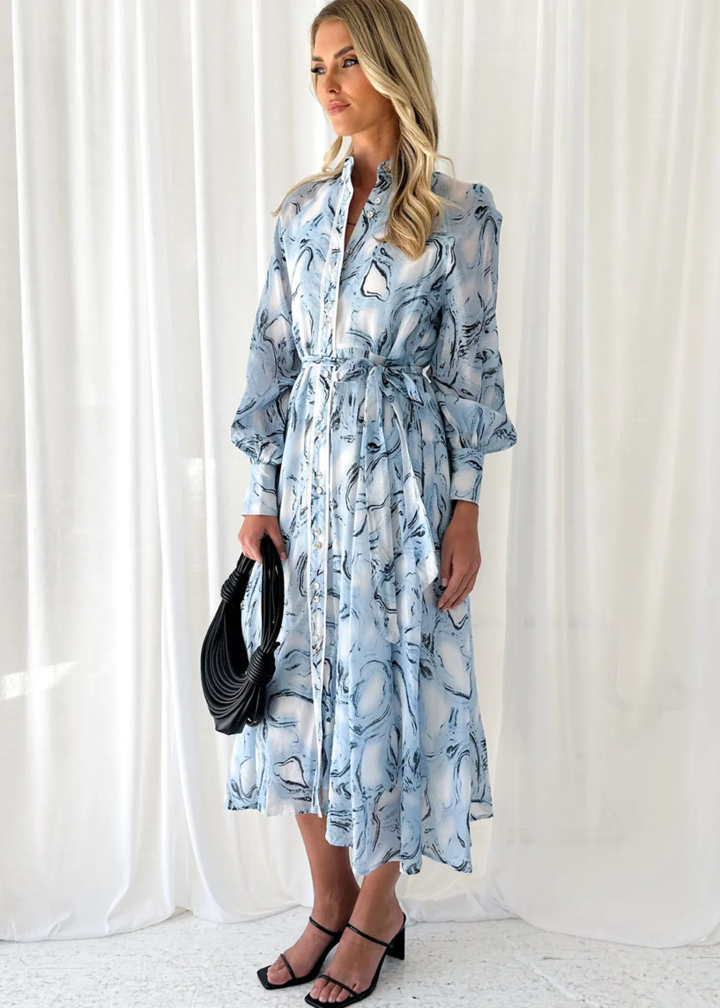 Women Gingham & Heels Midi>Elaria Midi Dress