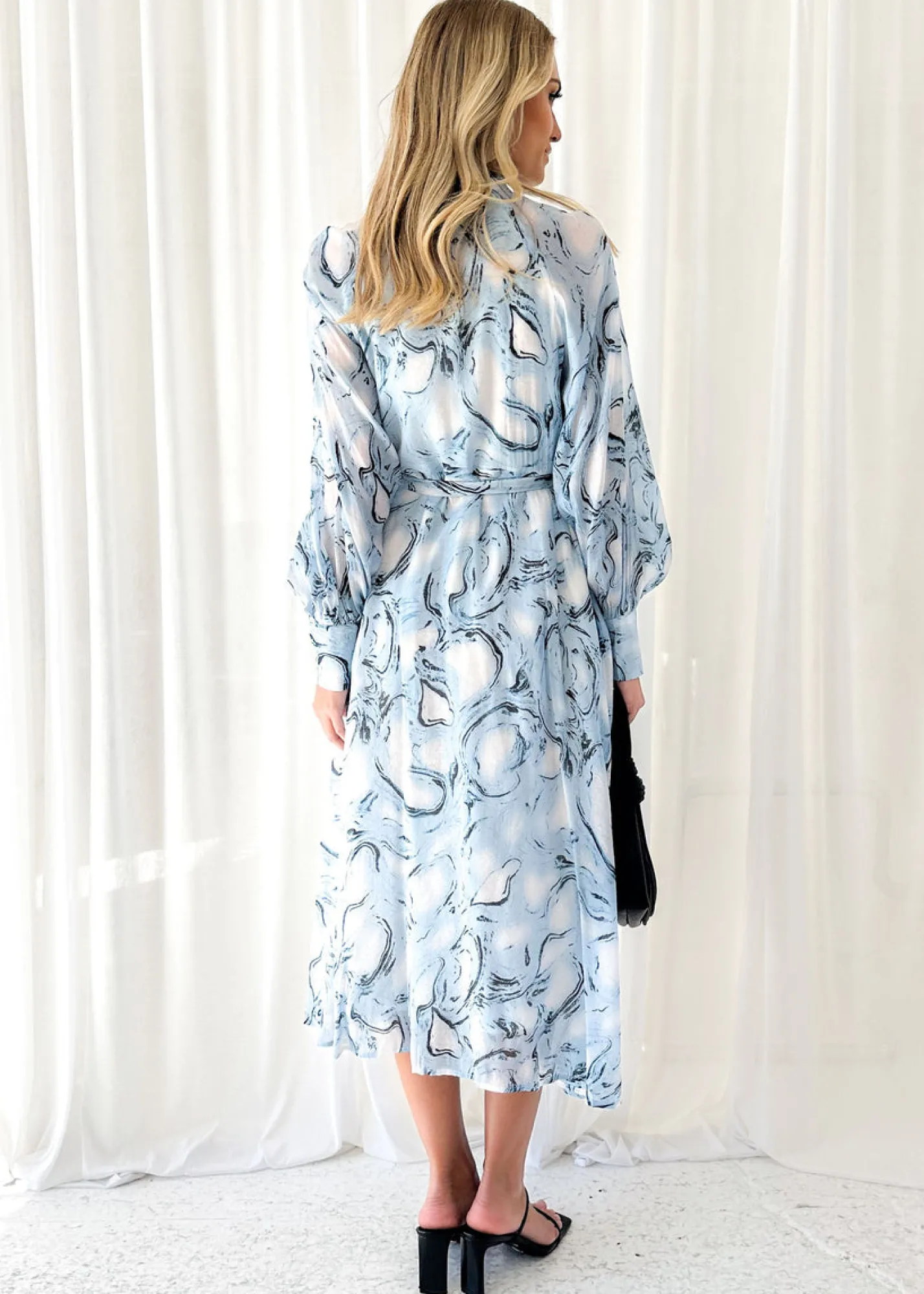 Women Gingham & Heels Midi>Elaria Midi Dress