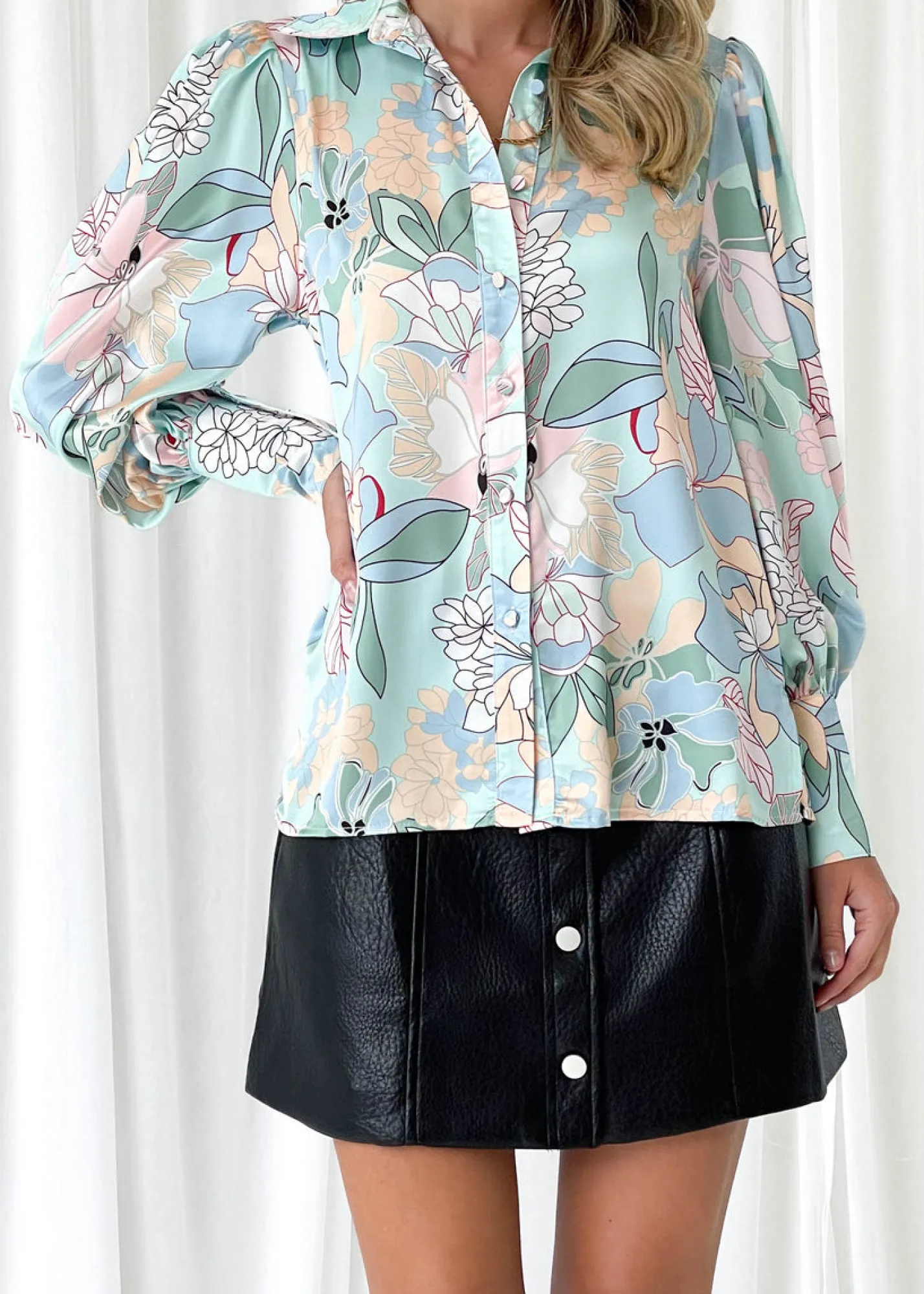 Women Gingham & Heels Shirts>Eleyna Shirt