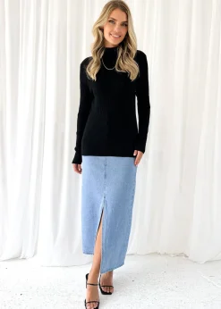 Women Gingham & Heels Knit Tops><noscript><img width=