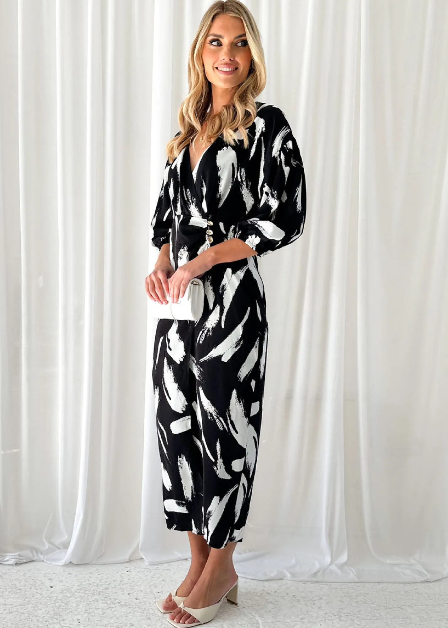 Women Gingham & Heels Midi>Elizabeth Midi Dress