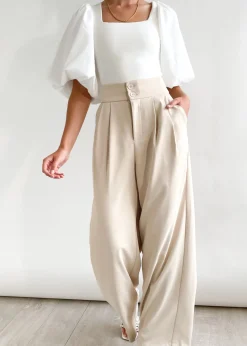 Women Gingham & Heels Pants>Ellah Pants