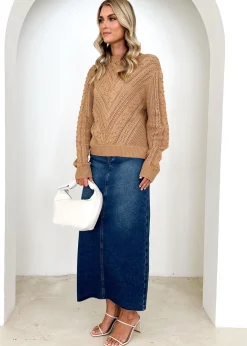 Women Gingham & Heels Sweaters><noscript><img width=