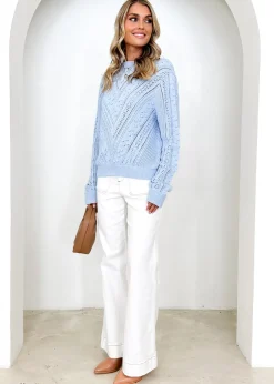 Women Gingham & Heels Sweaters><noscript><img width=