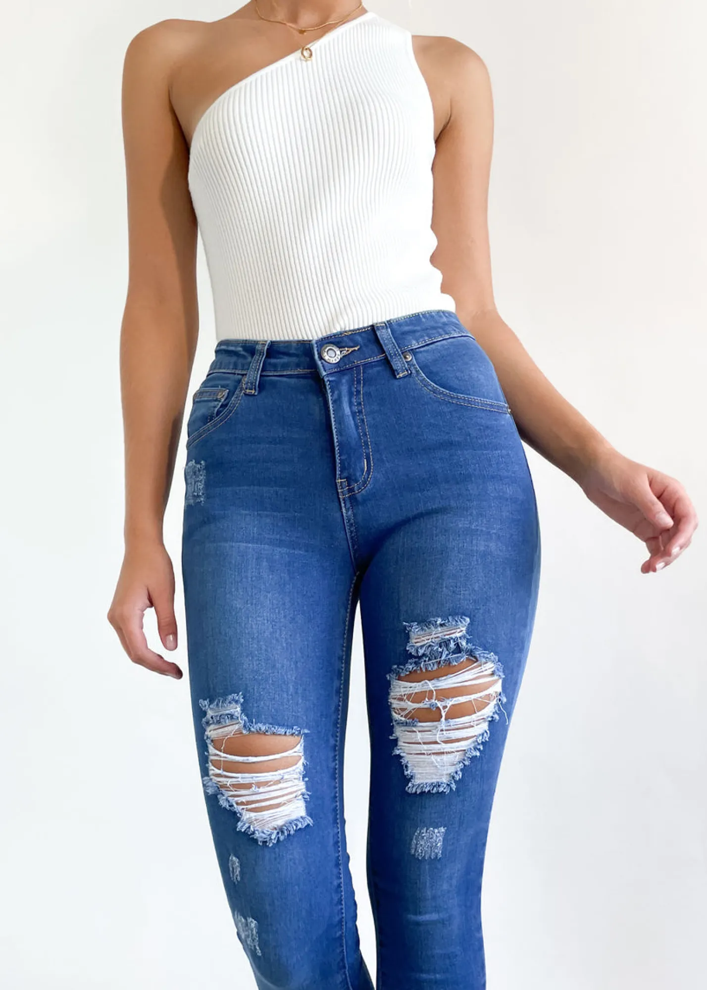 Women Gingham & Heels Jeans>Emmerson Jeans