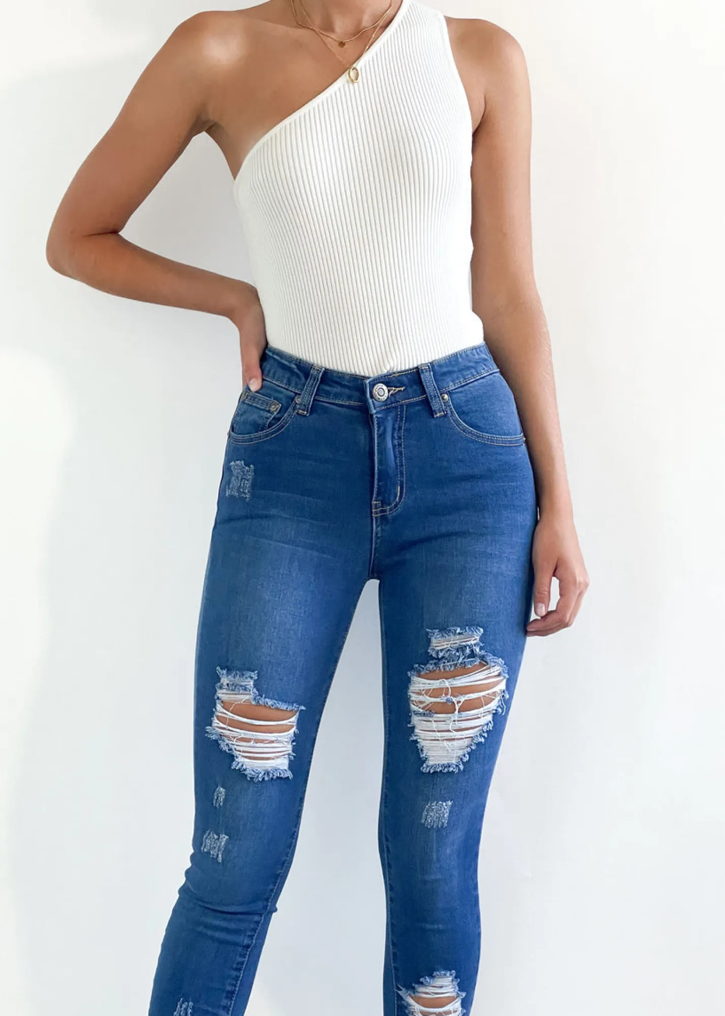 Women Gingham & Heels Jeans>Emmerson Jeans