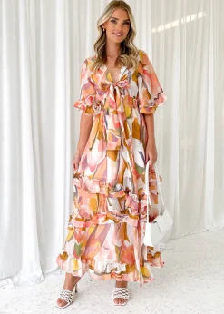 Women Gingham & Heels Maxi><noscript><img width=