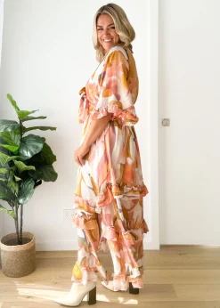 Women Gingham & Heels Maxi><noscript><img width=
