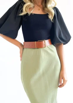 Women Gingham & Heels Belts>Enina Belt