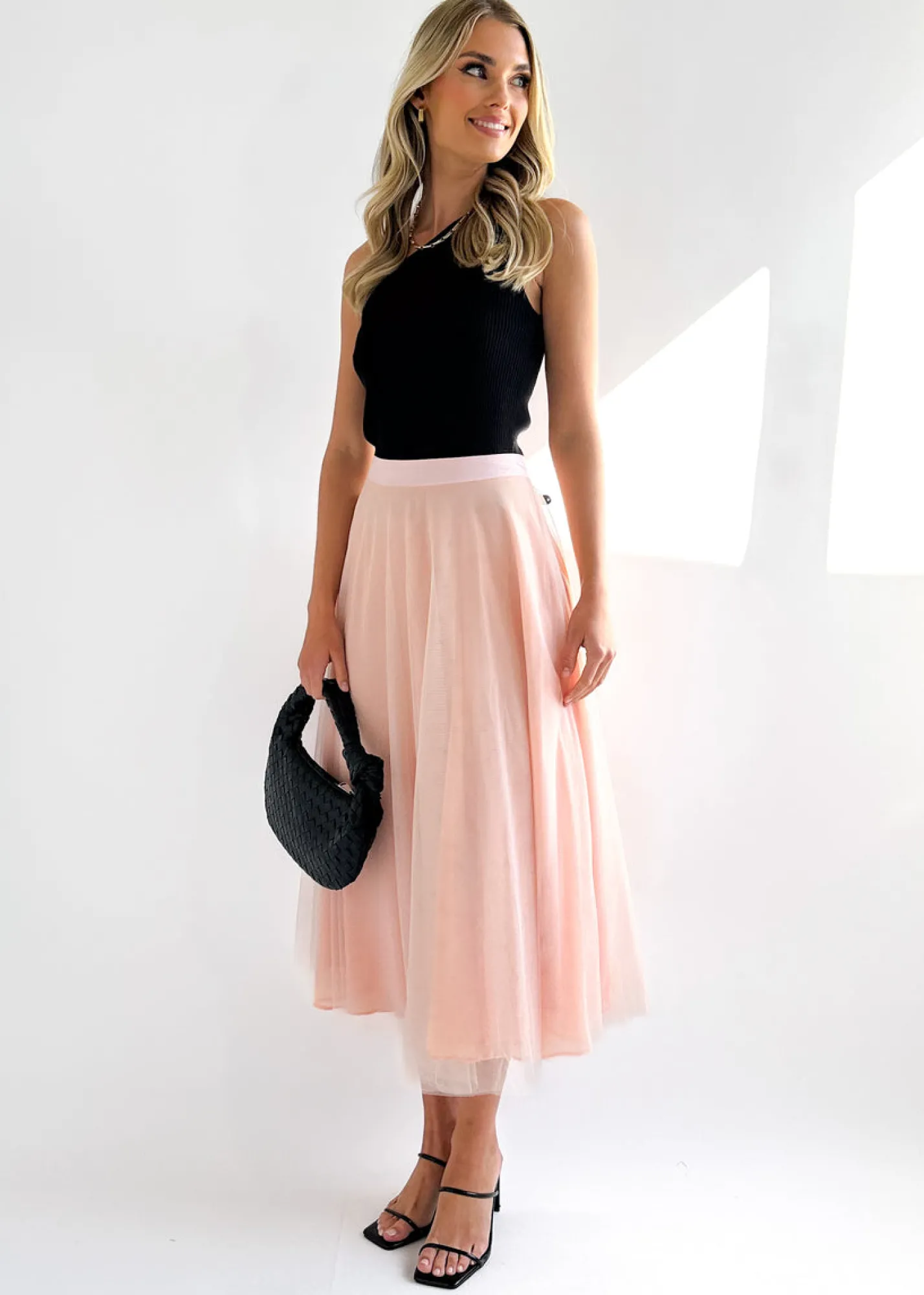 Women Gingham & Heels Skirts>Erline Midi Skirt