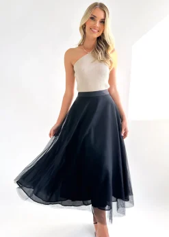 Women Gingham & Heels Skirts>Erline Midi Skirt