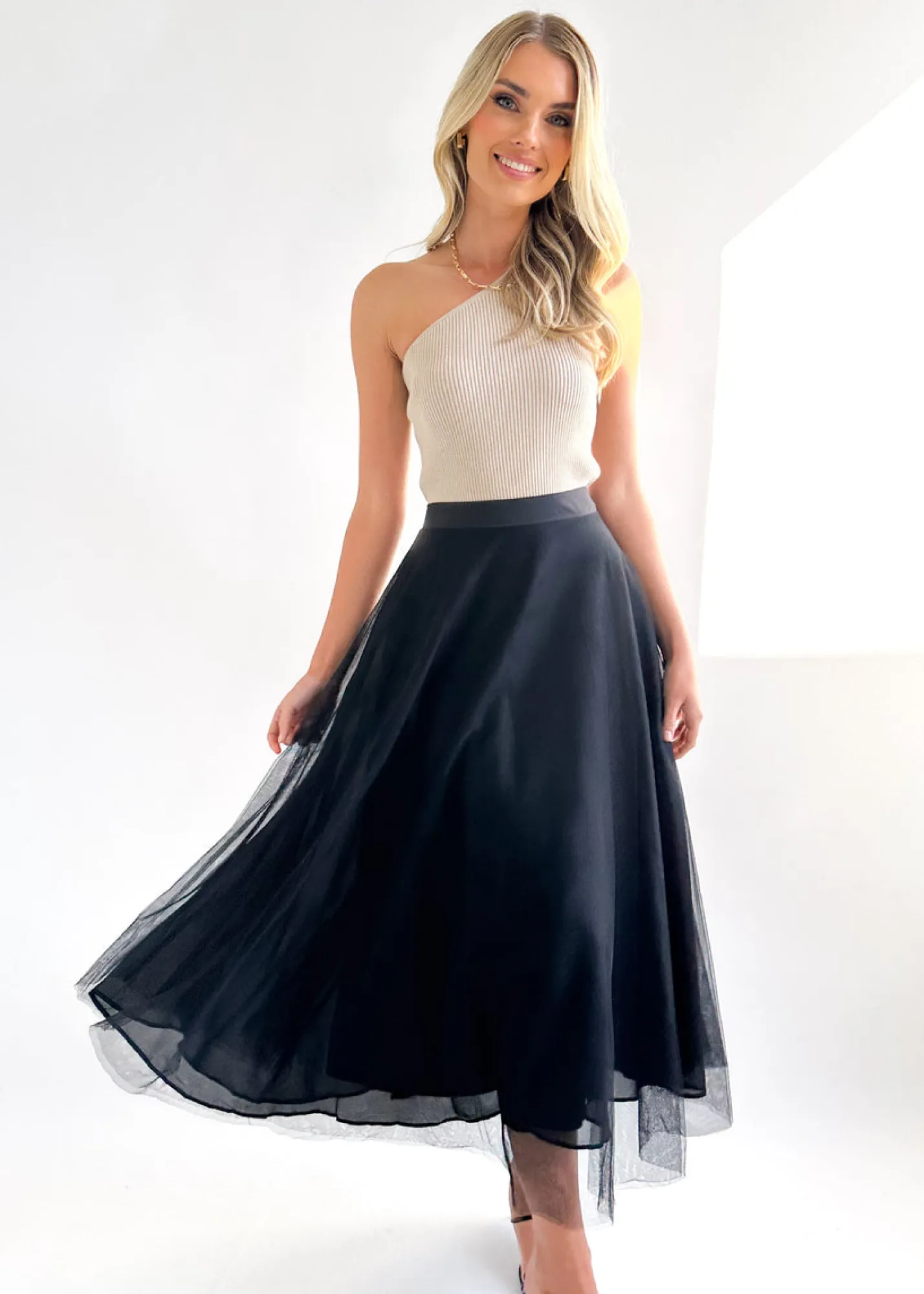 Women Gingham & Heels Skirts>Erline Midi Skirt