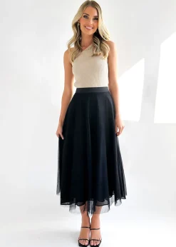 Women Gingham & Heels Skirts>Erline Midi Skirt