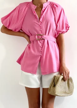Women Gingham & Heels Blouses><noscript><img width=