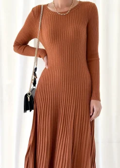 Women Gingham & Heels Knit Dresses><noscript><img width=
