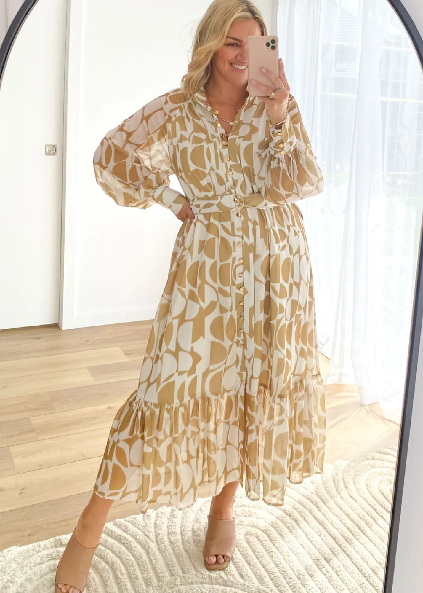 Women Gingham & Heels Midi>Finnian Midi Dress