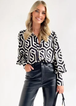 Women Gingham & Heels Shirts>Fiorah Shirt