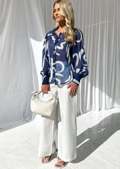 Women Gingham & Heels Blouses><noscript><img width=