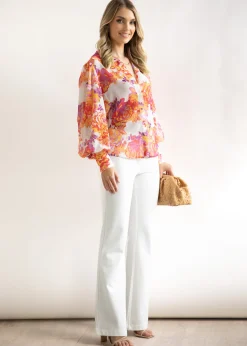 Women Gingham & Heels Blouses><noscript><img width=
