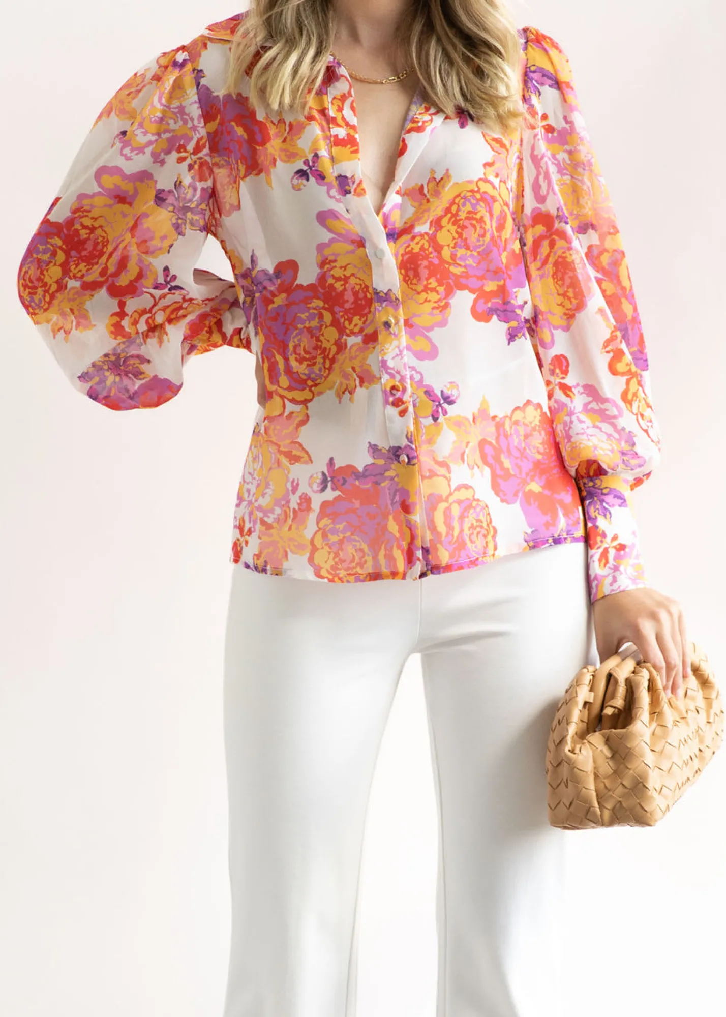 Women Gingham & Heels Blouses>Fleetwood Blouse