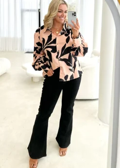 Women Gingham & Heels Jeans><noscript><img width=