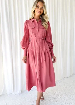 Women Gingham & Heels Midi>Gaella Midi Dress